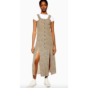 Topshop Midi slit dress